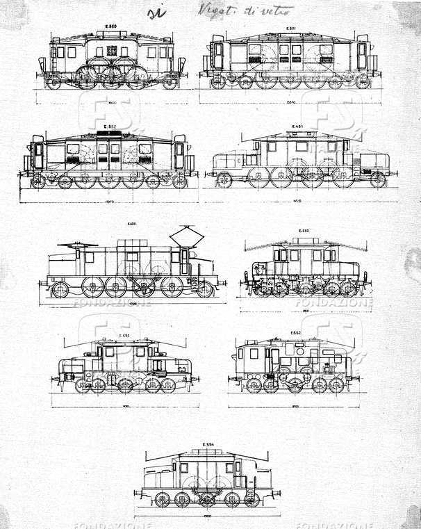 Locomotive trifase - figurini.