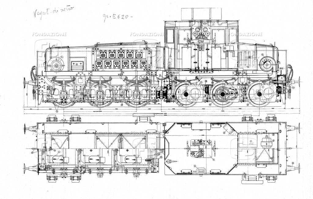 Locomotiva elettriche gruppo E 620 - Insieme