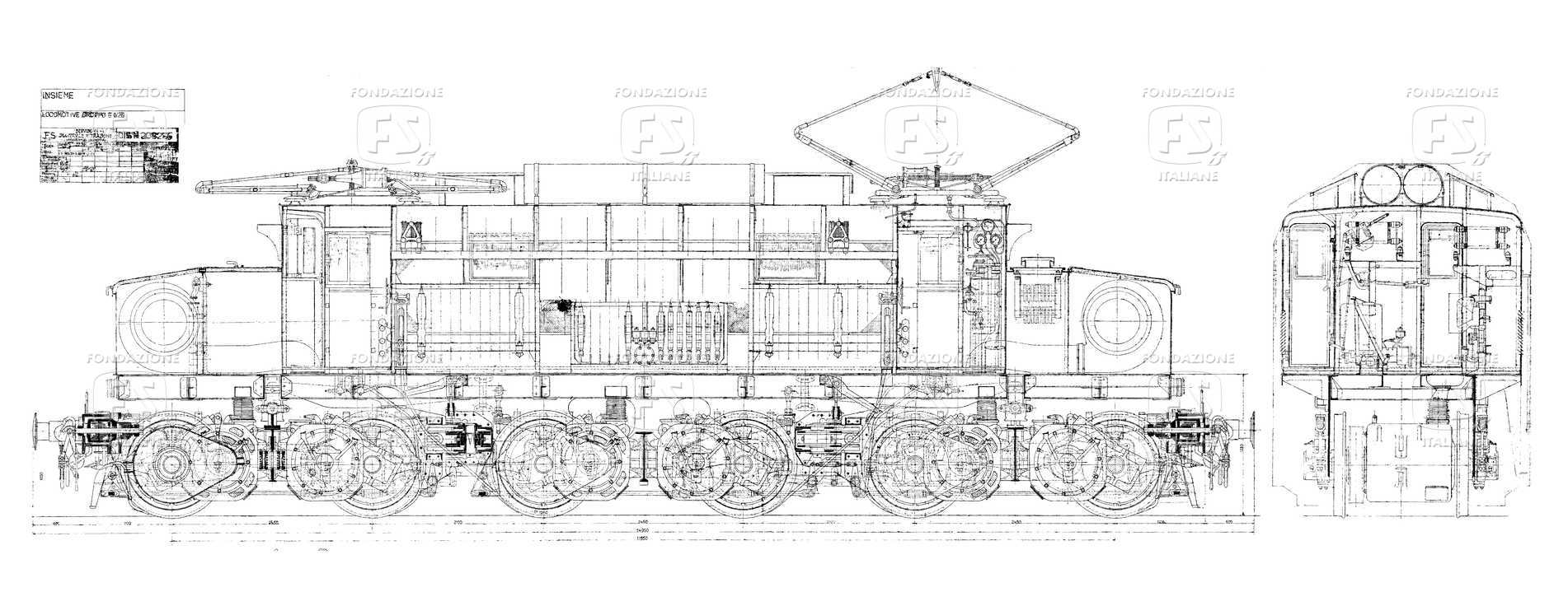 Locomotive gruppo E 626 - Insieme