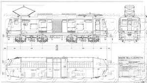 Locomotive gruppo E 424 - Insieme della locomotiva