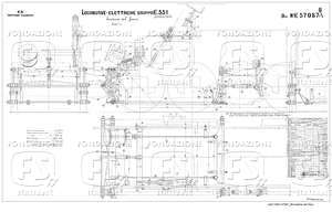 Locomotive elettriche Gruppo E 551 (dal  551.001 al 551.119. Insieme del freno.