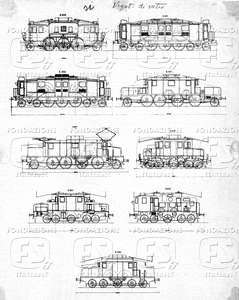 Locomotive trifase - figurini.