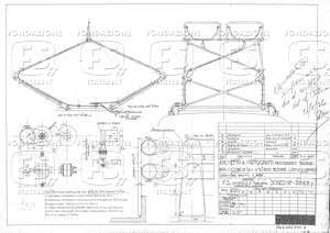 Locomotive Gruppo E 432 - Archetto a pantografo per corrente trifase. Applicazione di cavi di mmq 20 di sezione (esperimento).