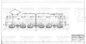 Locomotive gruppo E 636 (1-108) - Insieme della locomotiva