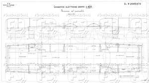 Locomotive Elettriche Gruppo E 431 dal n. 431.026 al … - Insieme del praticabile.