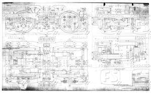 Locomotive gruppo E 444.001 - Carrello ZA 1250 - Insieme