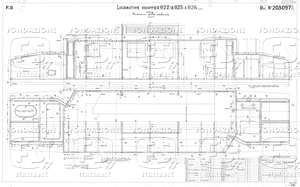 Locomotive gruppo E 622, E 625, E 626 (1 a 14) - Cabina, insieme della cabina