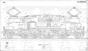 Locomotore tipo FS E 470. Insieme