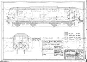 E 424 039-056; 079-0158 - Coloritura esterna e interno cabina di comando